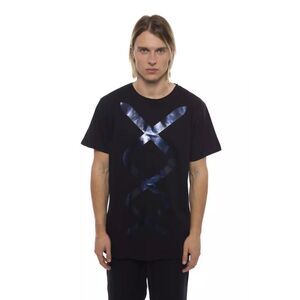 Nicolo Tonetto Black Cotton Men Men's T-Shirt